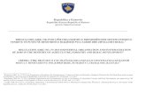 Republika Kosova-Republic of Kosovo Qeveria-Vlada-Government · 1. Organisational Structure of the Ministry of Agriculture, Forestry and Rural Development is as follows: 1.1. Cabinet