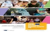TANÁRI SEGÉDLET - EUROPA · Tanári útmutató a Kulturális Örökség Európai Éve 2018 oktatási segédlethez ÜDVÖZLÜNK! Ez a kulturális örökségről szóló tananyag