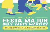 XAVIER GODÀS - L'ALCALDE - Vilassar de Dalt...2 XAVIER GODÀS - L'ALCALDE Benvolguts veïns, benvolgudes veïnes. Endavant de nou amb la Festa Major, la dels Sants Màrtirs, amb el