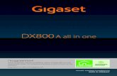 Gigaset DX800A all in one€¦ · Gigaset DX800A all in one / RUS / A31008-N 3100-S301-2-5619 / Cover_front.fm / 10/16/17 Поздравляем! Купив продукцию Gigaset,