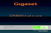 techno-city.ru · 1 Gigaset DX800A all in one (универсальный) – лучшее решение Gigaset DX800A all in one / RUS / A31008-N3100-S301-2-5619 / introduction.fm