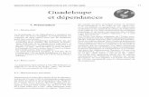 Guadeloupe et dépendances - UICN Franceuicn.fr/.../09/05_UICN_2003_Biodiv_OM_-_Guadeloupe.pdf · 1. Présentation 1.1 - GÉOGRAPHIE La Guadeloupe et ses dépendances s’étendent
