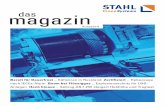 magazin - STAHL CraneSystems...kästen mit viel Raum für bauseitige Erweiterungen > Mitnehmer für Stromzuführung > Schnelle Fehleranalyse und Wartung durch Condition Monitoring