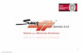 Presentazione di PowerPoint - Sma Service · 2015-11-06 · Servizio Ergonomia Servizio Igiene Industriale Corsi di Primo Soccorso e verifica dei piani di emergenza aziendale. Corsi