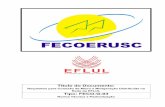 FECO-G-03 - Requisitos para Conexão de Mini e Microgeração … · Título do Documento: Requisitos para conexão de micro e minigeração distribuída na rede da EFLUL Elaborado
