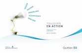 TOUJOURS EN ACTION - Quebec...2019/11/19  · Sonia a su s’allier et faire équipe avec nos partenaires afin de réunir les conditions gagnantes pour s’assurer que l’industrie