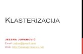 KLASTERIZACIJA - University of Belgradeai.fon.bg.ac.rs/wp-content/uploads/2015/04/Klasterizacija-2014.pdf · K-MEANS: ALGORITAMKoraci: 1) Inicijalni izbor težišta klastera, slučajnim