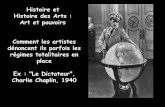 Histoire et Histoire des Arts : dénoncent ils parfois lessimone-veil.etab.ac-lyon.fr/spip/IMG/pdf/ressource_le... · 2015-06-25 · Charlie Chaplin, 1940. 2 Objectifs : montrer l'engagement