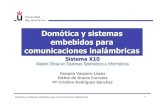 Domótica y sistemas embebidos para comunicaciones inalámbricas · 2020-06-11 · Domótica y sistemas embebidos para comunicaciones inalámbricas 7 " Aspectos generales. Inconvenientes.