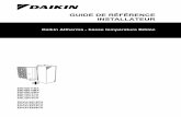GUIDE DE RÉFÉRENCE INSTALLATEUR - Daikin€¦ · EHVH/X16 Daikin Altherma - basse température Bibloc 4P313777-1 – 2012.05 Guide de référence installateur 2 1 À propos de la