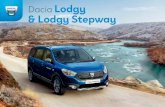 Dacia Lodgy & Lodgy Stepway · -Kit de gonflage -Lève-vitres avant électriques -Ordinateur de bord -Plug & Music (radio DAB, prises jack et USB, téléphonie Bluetooth ®)-Système
