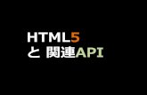 HTML5 - mashimonator.weblike.jpmashimonator.weblike.jp/storage/blog/20120614_001/workshop1_01… · HTML5 と 関連API > HTML5の新機能 > キャンバス > 特性 ビットマップグラフィックス