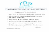 Association « ACOR » du Centre de l’Orval Rapports d ...acor.fr/UPLOADS/RA2017.pdf · Association ACOR -Rapport d’activités 2017 des services : F.A.M., S.A.V.S., C.A.J., G.E.M