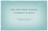 THE NEP-DEEP SURVEY - CURRENT STATUSastro1.snu.ac.kr/akari_workshop/presentation_files... · The NEP Survey ★Deep : 0.38 deg2 (224 pointing) ★Wide : 5.8 deg2 (450 pointing) NEP-Wide