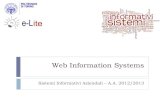 Sistemi Informativi Aziendali A.A. 2012/2013elite.polito.it/files/courses/02CIX/2013/01-WebInformationSystems.pdf · 9 Sistemi Informativi Aziendali A.A. 2012/2013 p. 101 Tipo di