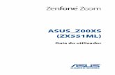 ASUS Z00XS (ZX551ML) · 3 Trabalho e divertimento a sério ... operadoras de redes móveis. • Não recomendamos a introdução de cartões SIM cortados na ranhura para cartão micro-SIM.