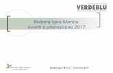 Bellaria Igea Marina eventi e promozione 2017 · Il progetto originario di Fondazione Verdeblu, presentato al Comune di Bellaria Igea Marina in data 09 gennaio 2017 proponeva l’organizzazione