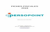 FICHES FISCALES 2019 - Traitements...FICHES FISCALES 2019 Mise à jour du 24-04-2019.  . . FOD BOSA – PERSOPOINT WTC III – Boulevard Simon Bolivar 30