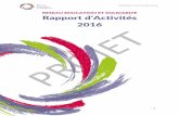 RESEAU EDUCATION ET SOLIDARITE Rapport d’Activités · RAPPORT D’ACTIVITES 2016 2 Les faits marquants de l’année 2016… JANVIER 2016 14-15 : réunion annuelle Coopération