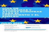 Página ǀ · Página ǀ 7 - Apoyo a los socios mundiales de Europa mediante 16.500 millones de euros adicionales para la acción exterior, incluida la ayuda humanitaria. - Otros