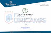 CERTIFICADO - FacUnicamps · CERTIFICADO Certificamos que FRANCIELE RITA DE MORAIS participou do Day Spa, Curso de Estética e Cosmética, no dia 24 de novembro de 2018, totalizando