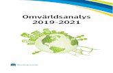 Omvärldsanalys 2019-2021€¦ · befolkningsförändringar stärker den bilden i stort även om undantag finns. ... Diagram över tätortstillväxten finns att ta del av nedan. ...