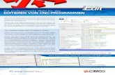 Die professionelle Wahl für das EDITIEREN VON CNC …...Maschinen gleichzeitig aus CIMCO Edit heraus senden oder empfangen. Die Option CNC-Calc CNC-Calc ist eine voll ausgestattete