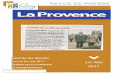 REVUE DE PRESSE - OT Carry le rouet€¦ · Article sur La Provence Le public s’est pris au jeu . REVUE DE PRESSE 4 Mai 2017 Concours de pétanque Jeudi 4 mai 2017 Article sur La