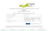AIDA D5.1 ES - AIDA project D5.1 Recommendati… · AIDA IEE/11/832/SI2.615932 D5.1: Informe de recomendaciones Fecha del entregable 28-02-2015 Nivel de divulgación PU Fecha de inicio
