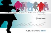Portrait des Québécoises en 8 temps - Édition 2016 · les progrès accomplis et constater les inégalités qui subsistent: la démogra- phie, l’éducation, la situation familiale,
