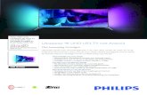 Pixel Precise Ultra HD Ultraslanke 4K UHD LED-TV met Android · • 4K Ultra HD: de beste resolutie die u ooit hebt gezien • Natural Motion voor vloeiende, scherpe bewegende beelden
