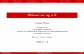 Bildverarbeitung in R - VI4IO · Einleitung Histogramme Punktoperationen Filter Zusammenfassung Literatur Literatur [Burge,2006]Burge,W.B..M.J.(2006).Digitale Bildverarbeitung : eine