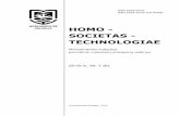 HOMO - SOCIETAS - TECHNOLOGIAE · ticles of Marijampole college. In this publication you will find a new perspective on the presumptions of knowledge and ... public authorities and