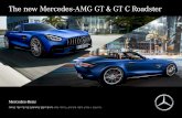 The new Mercedes-AMG GT & GT C Roadster · 2020-07-17 · The new Mercedes-AMG GT & GT C Roadster in detail Index Colours Safety Performance Comfort Equipments Model Variants The