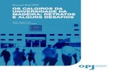 OS CALOIROS DA UNIVERSIDADE DA MADEIRA: RETRATOS E … · matriculados na Universidade da Madeira e no total do ensino superior (Portugal). 2006-2017 Fontes: Documentos levados a