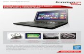 ULTRaBOOk™ ThinkPad® X240 TOUCh - GfK Etilizecontent.etilize.com/Manufacturer-Brochure/1025924746.pdf · Mini-DisplayPort avec audio VGA Connecteur 3,5 mm mixte écouteurs/micro