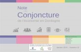 Note Conjoncture 13 - CCI Dordogne · Note méthodologique Bilan Analyse Confiance Territoire Agriculture Note de conjoncture de l’économie en Dordogne n 13 Chambre économique