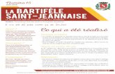 LA BARTIFÈLE - Saint-Jean-de-Bournay · LE MAG INFO DES ST JEANNAISES & ST JEANNAIS Bartifèle : Personne qui veut tout savoir sur tout (patois dauphinois) ... 7JmlMi : thé dansant