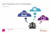Les Français et le numérique€¦ · Les Français et le numérique Note de lecture Les symboles et indiquent une évolution significative par rapport aux résultats de la vague