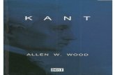 Kant - Turuz...Kant Allen W. Wood Stanford Üniversitesi'nde Ward W. ve Priscilla B. Woods felsefe profesörüdür. Reed College’te eğitim gördükten sonra Yale Üniversitesi’nde