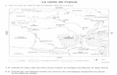 la france - ac-nancy-metz.fr · La carte de France Voici la carte du relief et des principales villes de la France. NORD ROYAUME-UNI BELGIQUE LILLE MANCHE ROUEN LUXEMBOURG ALLEMAGNE