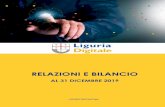 RELAZIONI E BILANCIO · 1 relazione sulla gestione relazioni e bilancio al 31 dicembre 2019 liguria digitale spa