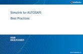 Simulink for AUTOSAR: Best Practices...3 Agenda • Workflows • Capabilities Simulink for AUTOSAR - Introduction • Production Code Generation with Embedded Coder Simulink for AUTOSAR