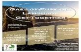 Gaeilge-Euskara Language Get-Together - LagunCara · Gaeilge-Euskara Language Get-Together Friday 12th April 20:30h Join us for The Cúpla Focal, Edariak, And Craic Residence Cafe