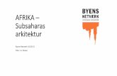 AFRIKA – Subsaharas arkitektur · Idet&afrikansk&udsmykkede&mødelokale& gennemgik&han&den& opfattende&udstillingogpræciserede&udstillingens&temaer.& Kjeld&beskrev&hvordan&de&i&