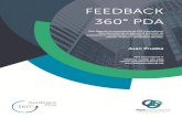 FEEDBACK 360° PDA€¦ · PDA International es líder en la provisión de evaluaciones conductuales aplicadas para reclutar, retener, motivar y desarrollar talentos. FEEDBACK 360°