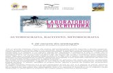 AUTOBIOGRAFIA, RACCONTO, MITOBIOGRAFIAinforma.comune.bologna.it/iperbole/media/files/lab...AUTOBIOGRAFIA, RACCONTO, MITOBIOGRAFIA 2. dal racconto alla mitobiografia laboratorio di
