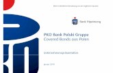 PKO Bank PolskiGruppe€¦ · Agenturen Gruppen-28,5Tsd. mitarbeiter 1,18Tsd. Niederlassungen 3,2 Tsd. Geldautomaten Marktposition nach Bilanzsumme zum 30.06.2018 (PLN Mrd.) Quelle: