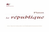 Platon la république - École alsaciennearchives.ecole-alsacienne.org/CDI/pdf/1400/14080_PLAT.pdf · la vieillesse que la jeunesse, Socrate, se révèlent difficiles pour eux. 4.