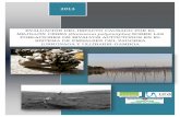 URA - 2012 2013 · 2014-11-24 · Síntesis y comparativa de los resultados obtenidos para el análisis de la afección del mejillón cebra (Dreissena polymorpha) sobre la población